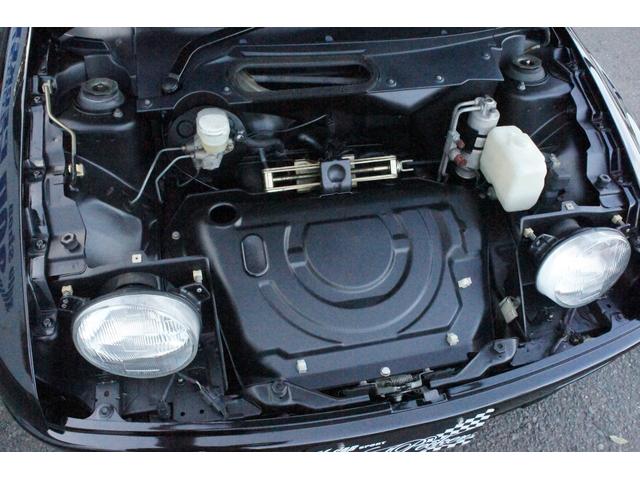 ＡＺ－１ ベースグレード　全塗装済（青から黒）・マツダスピードタイプボンネット・社外足廻り社外ＡＷ／社外マフラー（18枚目）