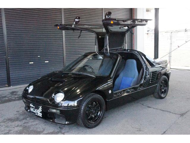 ＡＺ－１ ベースグレード　全塗装済（青から黒）・マツダスピードタイプボンネット・社外足廻り社外ＡＷ／社外マフラー（21枚目）