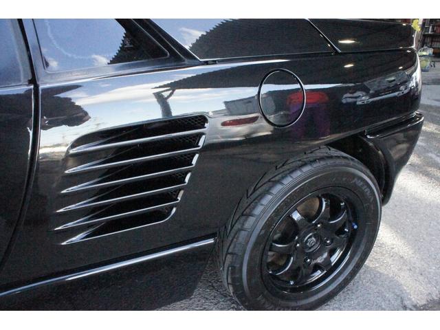 ＡＺ－１ ベースグレード　全塗装済（青から黒）・マツダスピードタイプボンネット・社外足廻り社外ＡＷ／社外マフラー（33枚目）