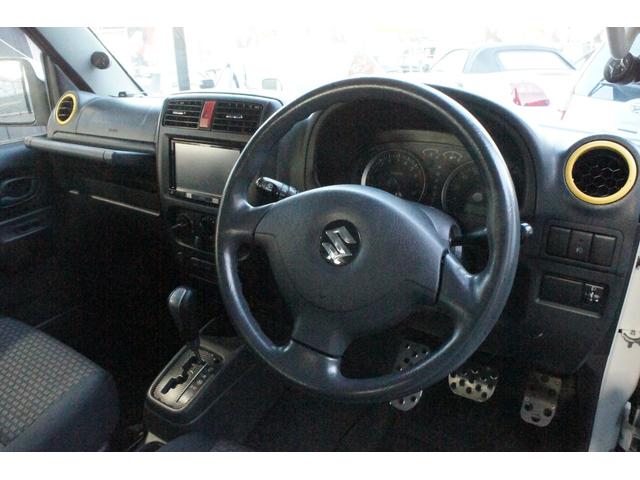 ジムニー ＸＧ　リフトＵＰ・社外前後バンパー・社外ホイール・リアナンバー移設・社外マフラー・ルーフキャリア・リアラダー・ステップ（15枚目）