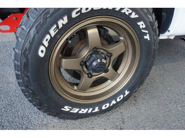 ジムニー ＸＧ　リフトＵＰ・社外前後バンパー・社外ホイール・リアナンバー移設・社外マフラー・ルーフキャリア・リアラダー・ステップ（22枚目）