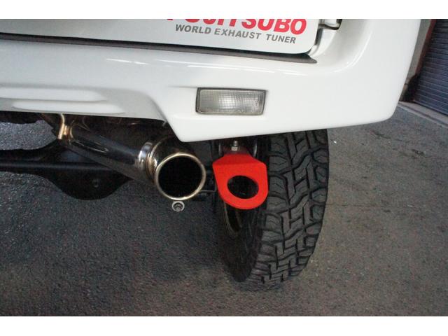 ジムニー ＸＧ　リフトＵＰ・社外前後バンパー・社外ホイール・リアナンバー移設・社外マフラー・ルーフキャリア・リアラダー・ステップ（31枚目）