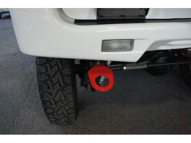 ジムニー ＸＧ　リフトＵＰ・社外前後バンパー・社外ホイール・リアナンバー移設・社外マフラー・ルーフキャリア・リアラダー・ステップ（32枚目）