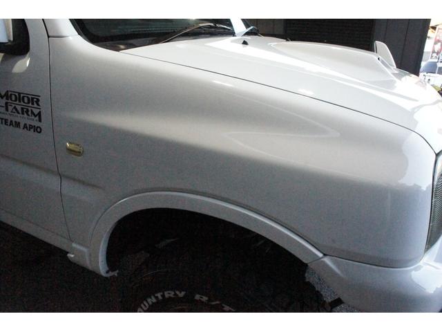 ジムニー ＸＧ　リフトＵＰ・社外前後バンパー・社外ホイール・リアナンバー移設・社外マフラー・ルーフキャリア・リアラダー・ステップ（35枚目）