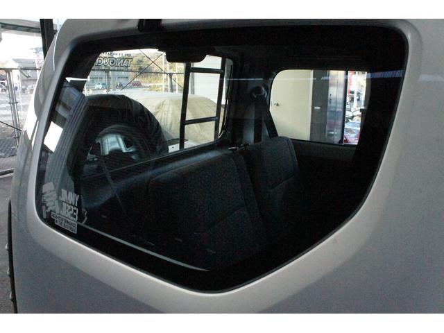 ジムニー ＸＧ　リフトＵＰ・社外前後バンパー・社外ホイール・リアナンバー移設・社外マフラー・ルーフキャリア・リアラダー・ステップ（40枚目）