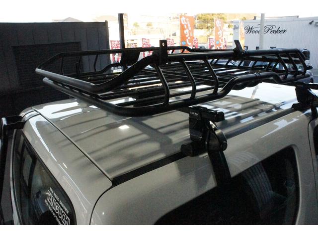 ジムニー ＸＧ　リフトＵＰ・社外前後バンパー・社外ホイール・リアナンバー移設・社外マフラー・ルーフキャリア・リアラダー・ステップ（44枚目）