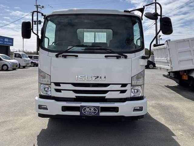 フォワード 　４．０ｔダンプ　エアコン　パワステ　パワーウインドウ　キーレス（4枚目）