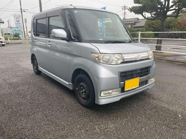 タント カスタムＲＳ　リア左側パワースライドドア　セキュリティ　運転席助手席エアバッグ　ＡＵＴＯエアコン　リモコンキー　ターボ車　フルフラットシート　ＰＳ　パワーウインド　安全ボディ　運転席エアバック　ＡＢＳ　ベンチシー（3枚目）