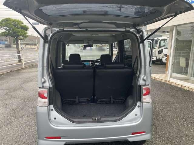 タント カスタムＲＳ　リア左側パワースライドドア　セキュリティ　運転席助手席エアバッグ　ＡＵＴＯエアコン　リモコンキー　ターボ車　フルフラットシート　ＰＳ　パワーウインド　安全ボディ　運転席エアバック　ＡＢＳ　ベンチシー（11枚目）