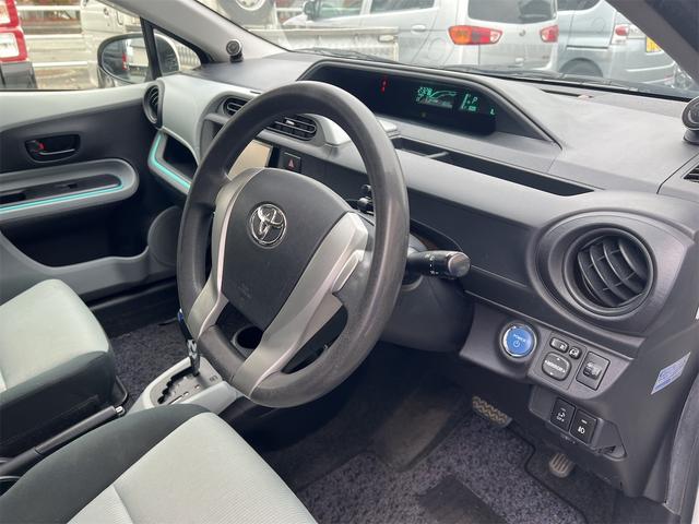 アクア S ETC バックカメラ ナビ アルミホイール スマートキー 電動格納ミラー CVT 衝突安全ボディ ABS ESC Bluetooth エアコン パワーステアリング パワーウィンドウ 運転席エアバッグ(35枚目)