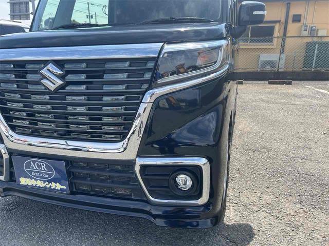 スペーシアカスタム ハイブリッドＧＳ　ＥＴＣ　バックカメラ　両側スライド・片側電動　ナビ　クリアランスソナー　レーンアシスト　衝突被害軽減システム　オートライト　ＬＥＤヘッドランプ　スマートキー　アイドリングストップ　電動格納ミラー（12枚目）