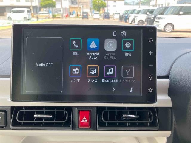 ムーヴキャンバス ストライプスＧ　追突軽減ブレーキ　車線逸脱警告　ＬＥＤライト　オートライト　スマートキー　キーレスエントリー　ベンチシート　シートヒータ　全周囲モニター　点検記録簿（13枚目）