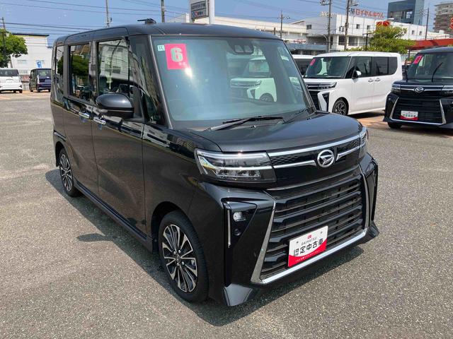 タント カスタムＲＳ　踏み間違え防止　ＬＥＤライト　オートハイビーム　スマートキ　タ－ボ　両側オートスライドドア　バックカメラ付き　ベンチシート　シートヒータ　点検記録簿（6枚目）