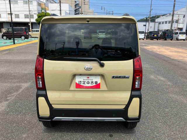 タント ファンクロスターボ　スマートキ－　ターボ車　キーフリー　ワンオーナー　ＡＷ　ＡＢＳ　エアバッグ　記録簿（3枚目）