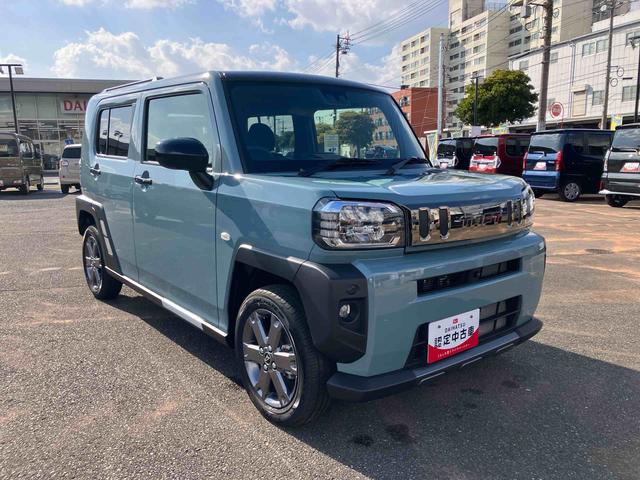 タフト Ｇターボ　ダーククロムベンチャー　ムーンルーフ　ターボ車　エアバッグ　記録簿　スマートキー　キーフリー　アルミホイール　ＡＢＳ　ワンオーナー車（6枚目）