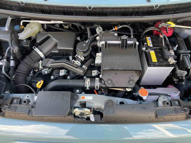 タフト Ｇターボ　ダーククロムベンチャー　ムーンルーフ　ターボ車　エアバッグ　記録簿　スマートキー　キーフリー　アルミホイール　ＡＢＳ　ワンオーナー車（18枚目）