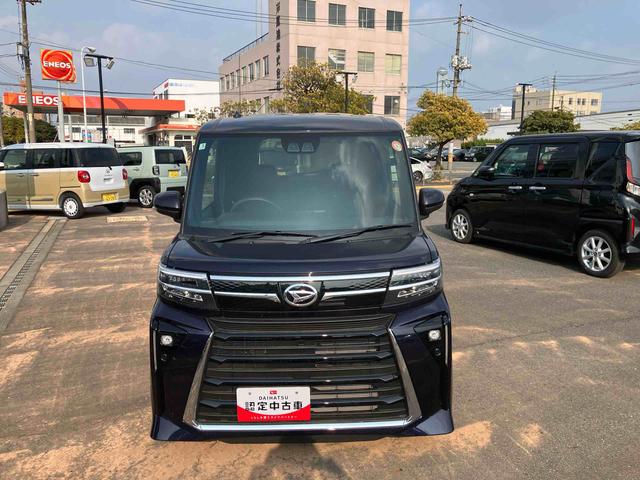 タント カスタムＸ　点検記録簿　エアバック付き　キーフリーキー　スマートキー＆プッシュスタート　ＡＢＳ　アルミホイール（2枚目）