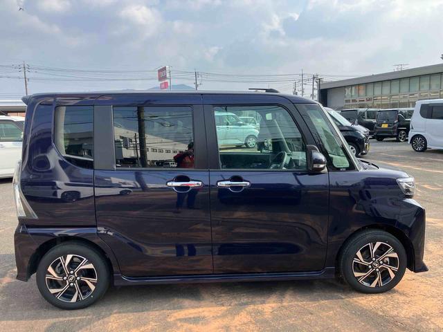 タント カスタムＸ　点検記録簿　エアバック付き　キーフリーキー　スマートキー＆プッシュスタート　ＡＢＳ　アルミホイール（4枚目）