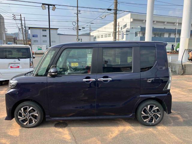 タント カスタムＸ　点検記録簿　エアバック付き　キーフリーキー　スマートキー＆プッシュスタート　ＡＢＳ　アルミホイール（5枚目）