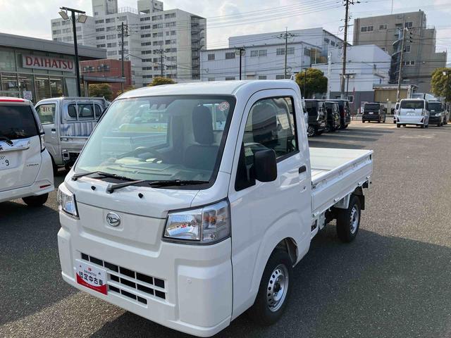 ハイゼットトラック スタンダード　整備記録簿　パワステ付　切替式４ＷＤ　エアコン付　シングルエアバッグ　ＡＢＳ（7枚目）