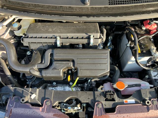 ミライース Ｘ　ＳＡＩＩＩ　キーレスエントリーシステム　運転席エアバッグ　整備記録簿有　ＡＢＳ（17枚目）