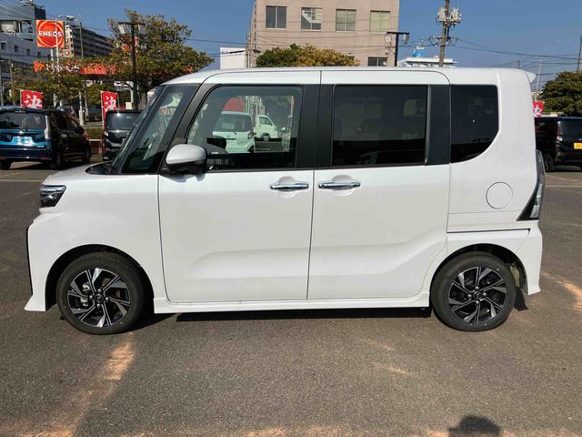 タント カスタムＸ　キーレススタートシステム　スマートキー　点検記録簿　ＡＢＳ付　アルミホイール　エアバック（5枚目）