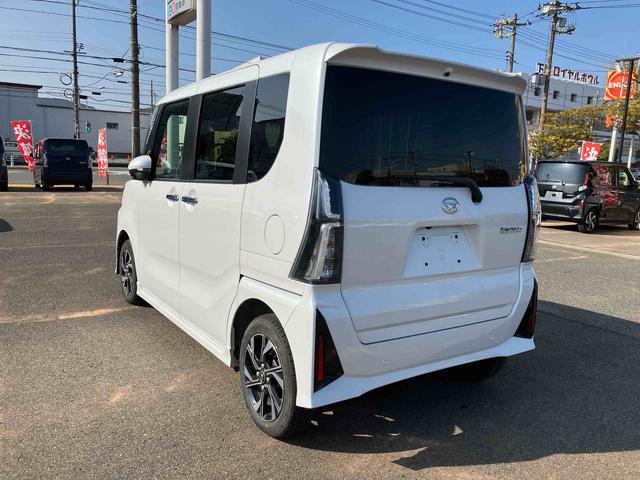 タント カスタムＸ　キーレススタートシステム　スマートキー　点検記録簿　ＡＢＳ付　アルミホイール　エアバック（9枚目）