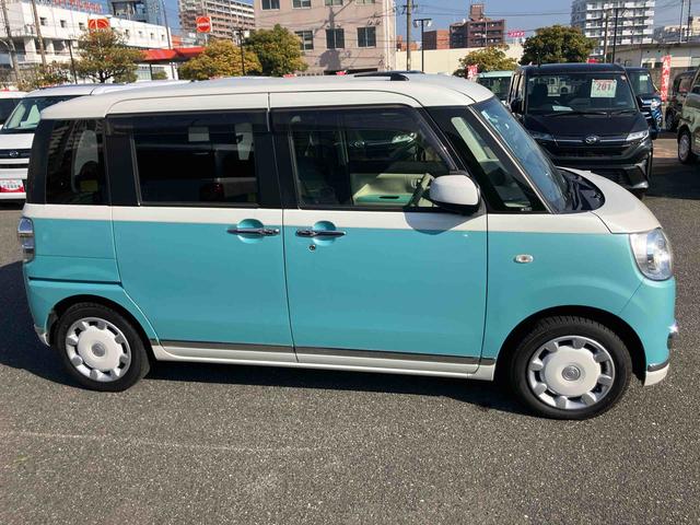 ムーヴキャンバス Ｇメイクアップリミテッド　ＳＡＩＩＩ　禁煙　インテリキー　メンテナンスノート　キーフリーシステム　ＡＢＳ　運転席エアバック（5枚目）