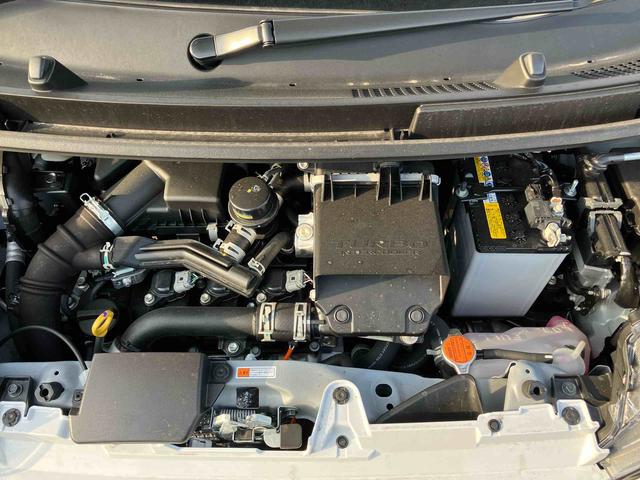 ムーヴ ＲＳ　ターボ車　点検記録簿　キーフリー　ＡＢＳ　アルミホイール　スマートキー（19枚目）