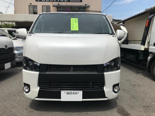 ハイエースバン スーパーＧＬ　ダークプライムＩＩ　５型・ワンオーナー禁煙車・純正ＬＥＤヘッドライト・スマートキー・ナビ・ＴＶ・純正バックモニター内蔵防眩インナーミラー・フルエアロ・ＡＣ１００Ｖ付き（48枚目）