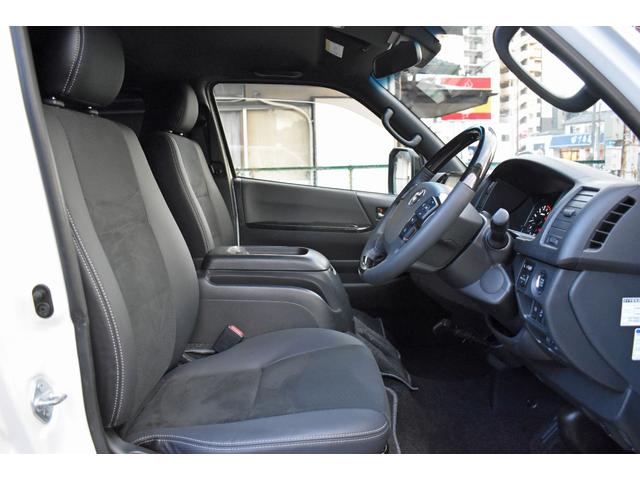 ハイエースバン スーパーＧＬ　ダークプライムＩＩ　６型　３ヵ月３０００ｋｍ保証付き　純正ＬＥＤヘッドライト・スマートキー・ナビ・ＴＶ・社外ベットキット・パワースライドドア付き（9枚目）