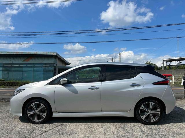 リーフ Ｘ　シートヒーター　ステアリングヒーター　プロパイロット　デジタルミラー　バックカメラ　ＥＴＣ　禁煙車　純正ナビＴＶ（8枚目）