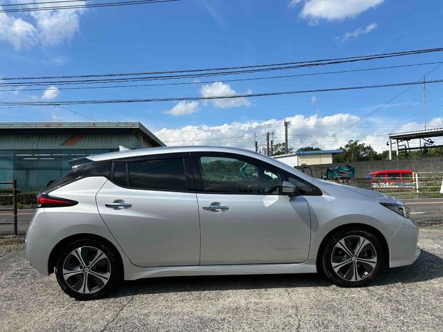 リーフ Ｘ　シートヒーター　ステアリングヒーター　プロパイロット　デジタルミラー　バックカメラ　ＥＴＣ　禁煙車　純正ナビＴＶ（9枚目）