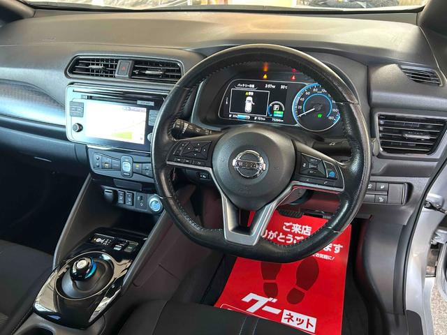 リーフ Ｘ　シートヒーター　ステアリングヒーター　プロパイロット　デジタルミラー　バックカメラ　ＥＴＣ　禁煙車　純正ナビＴＶ（24枚目）