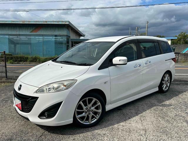 プレマシー ２０Ｓ　プレステージスタイルＩＩ　両側電動スライドドア　車検２年　社外ナビＴＶ　Ｂｌｕｅｔｏｏｔｈオーディオ　ＥＴＣ　純正１７インチアルミホイール　ハーフレザーシート（4枚目）