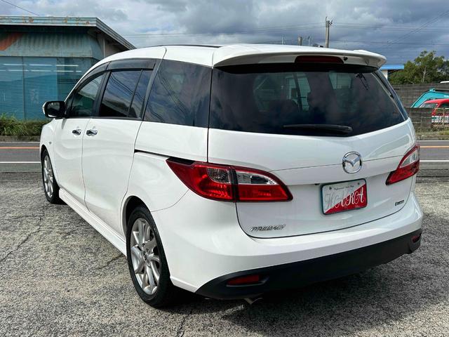 プレマシー ２０Ｓ　プレステージスタイルＩＩ　両側電動スライドドア　車検２年　社外ナビＴＶ　Ｂｌｕｅｔｏｏｔｈオーディオ　ＥＴＣ　純正１７インチアルミホイール　ハーフレザーシート（6枚目）