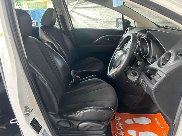 プレマシー ２０Ｓ　プレステージスタイルＩＩ　両側電動スライドドア　車検２年　社外ナビＴＶ　Ｂｌｕｅｔｏｏｔｈオーディオ　ＥＴＣ　純正１７インチアルミホイール　ハーフレザーシート（19枚目）