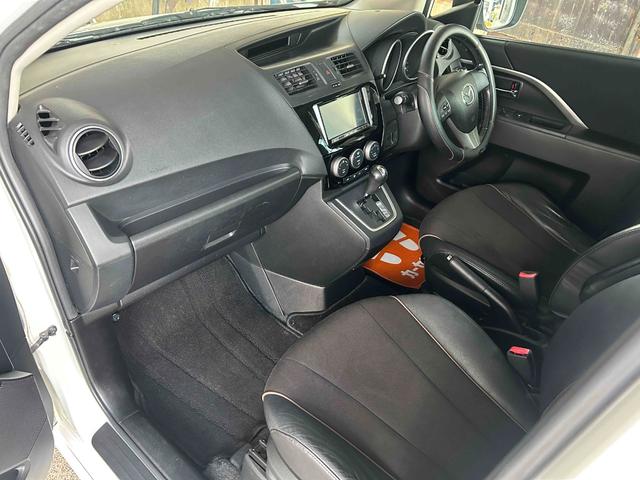 プレマシー ２０Ｓ　プレステージスタイルＩＩ　両側電動スライドドア　車検２年　社外ナビＴＶ　Ｂｌｕｅｔｏｏｔｈオーディオ　ＥＴＣ　純正１７インチアルミホイール　ハーフレザーシート（23枚目）