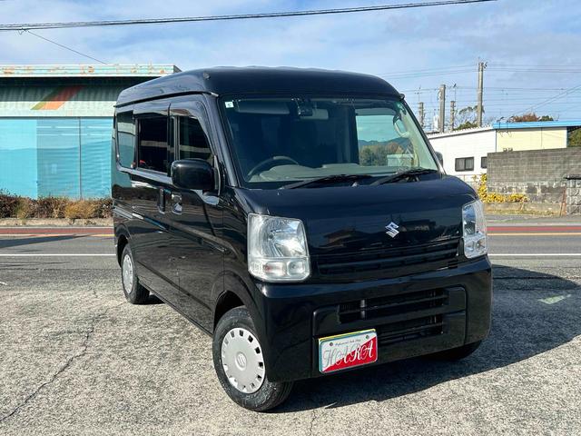 エブリイ ジョインターボ　リア修復バックドア交換歴　純正５速　ナビＴＶ　ドラレコ　パワーウィンドウ　キーレス　ブラックカラー（2枚目）