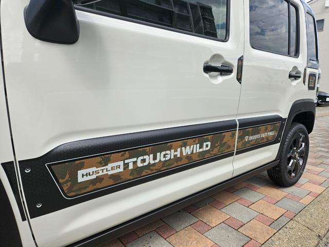 ハスラー タフワイルド　届出済未使用車　スズキセーフティサポート　オフロードＳｔｙｌｅサイドデカール　アダプティブクルーズコントロール　ＬＥＤヘッドライト　１５インチＡＷ（7枚目）