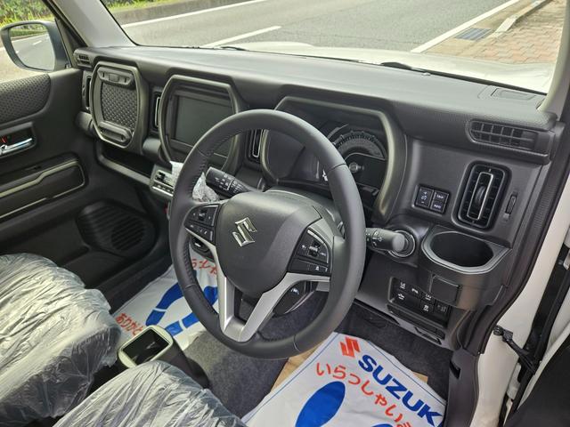 ハスラー タフワイルド　届出済未使用車　スズキセーフティサポート　オフロードＳｔｙｌｅサイドデカール　アダプティブクルーズコントロール　ＬＥＤヘッドライト　１５インチＡＷ（8枚目）