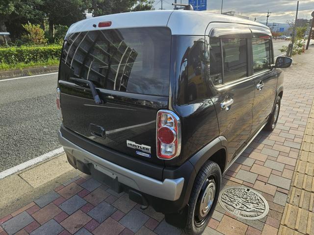 ハスラー ＪスタイルＩＩ　ターボ　革調シートカバー　ＤＥＡＮアルミホイール　タイヤ４本新品　ナビＴＶ　Ｂｌｕｅｔｏｏｔｈ（4枚目）