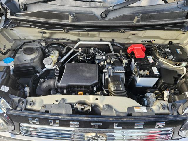 ハスラー ＪスタイルＩＩ　ターボ　革調シートカバー　ＤＥＡＮアルミホイール　タイヤ４本新品　ナビＴＶ　Ｂｌｕｅｔｏｏｔｈ（35枚目）