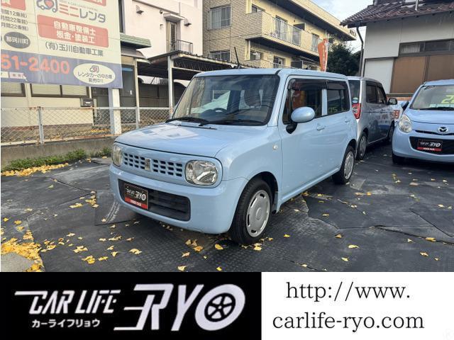 アルトラパン Ｇ　後期型　ＣＶＴ　アイドリングストップ　フルオートエアコン　ＡＢＳ　スマートキー　社外ナビ　地デジＴＶ（2枚目）