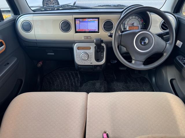 アルトラパン Ｇ　後期型　ＣＶＴ　アイドリングストップ　フルオートエアコン　ＡＢＳ　スマートキー　社外ナビ　地デジＴＶ（5枚目）