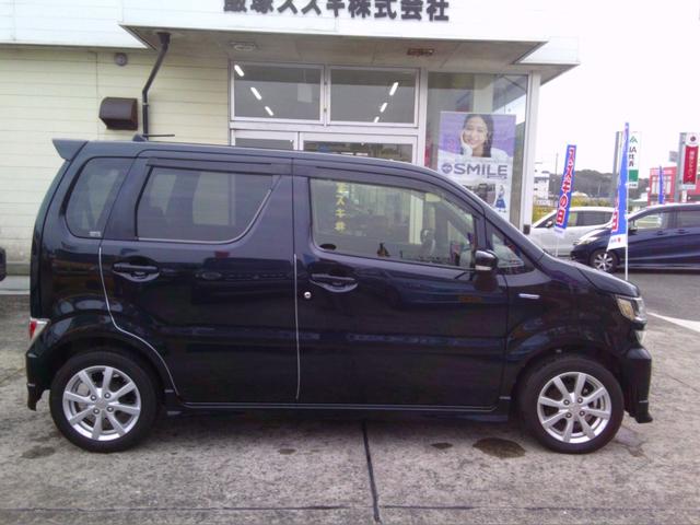 ワゴンR ハイブリッドFZ レーダーブレーキサポート LEDヘッドライト メモリーナビゲーション フルセグTV Bluetooth バックカメラ キーレススタート 14インチAW シートヒーター(4枚目)