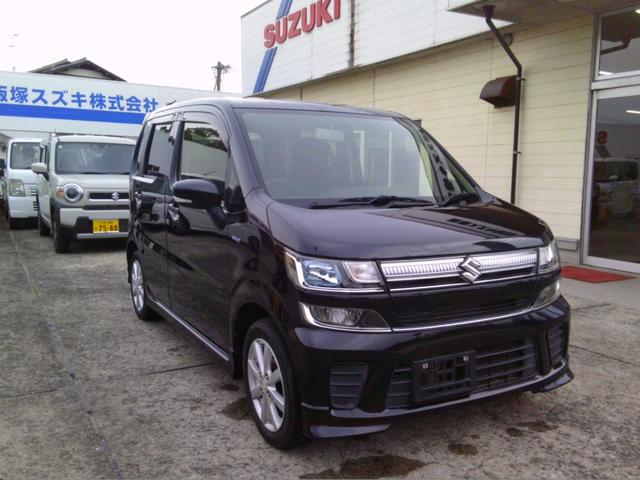 ワゴンR ハイブリッドFZ レーダーブレーキサポート LEDヘッドライト メモリーナビゲーション フルセグTV Bluetooth バックカメラ キーレススタート 14インチAW シートヒーター(6枚目)