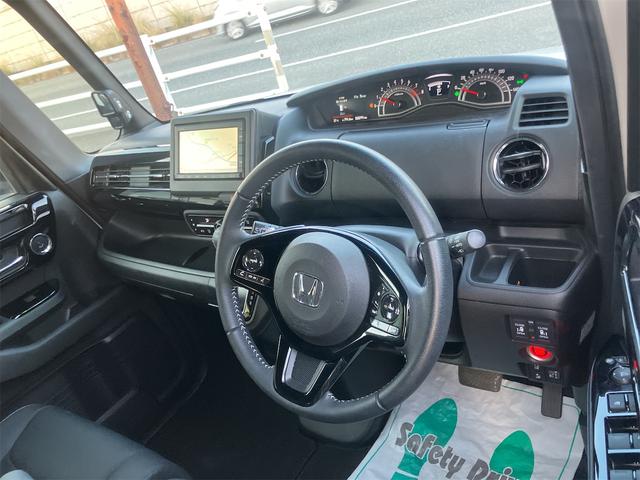 N-BOXカスタム Lターボ ドライブレコーダー ETC バックカメラ 両側電動スライドドア メモリーナビ クリアランスソナー オートクルーズコントロール レーンアシスト 衝突被害軽減システム オートライト LEDヘッドランプ(37枚目)