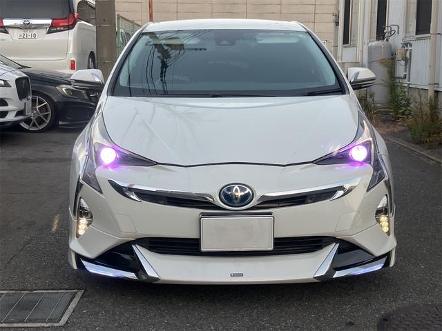 プリウス Ｓセーフティプラス　ドライブレコーダー　ＥＴＣ　クリアランスソナー　レーンアシスト　オートクルーズコントロール　パークアシスト　衝突被害軽減システム　バックカメラ　ナビ　ＴＶ　アルミホイール　オートマチックハイビーム（13枚目）