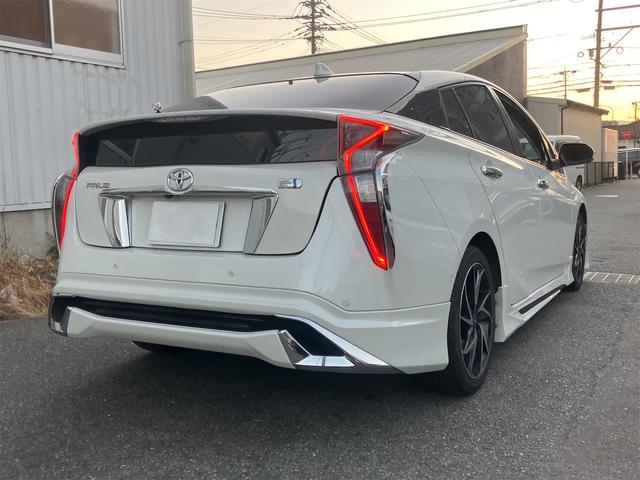 プリウス Ｓセーフティプラス　ドライブレコーダー　ＥＴＣ　クリアランスソナー　レーンアシスト　オートクルーズコントロール　パークアシスト　衝突被害軽減システム　バックカメラ　ナビ　ＴＶ　アルミホイール　オートマチックハイビーム（22枚目）